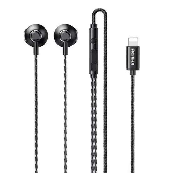 REMAX Wired Earphone For Calls&Music RM-711 3.5mm black