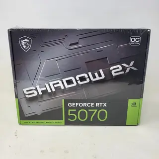 New MSI GeForce RTX 5070 SHADOW 2X OC 12GB GDDR7 Graphics Card