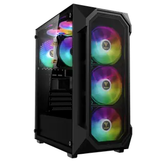 GAMDIAS AURA GC1 ELITE ARGB Mid-Tower Case With AURA GP650W Power Supply