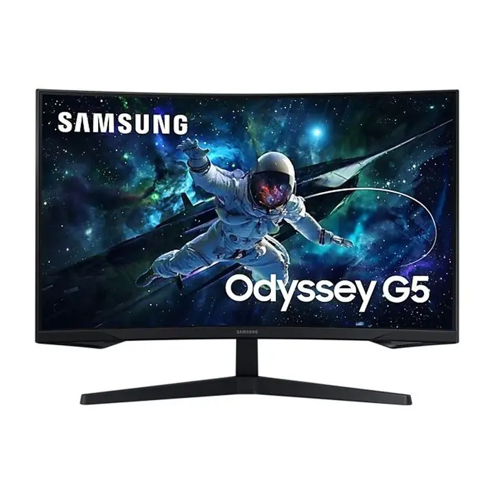 Samsung Odyssey G5 G55C 32" 2K QHD Gaming Monitor Curved 165Hz - LS32CG552EMXEG