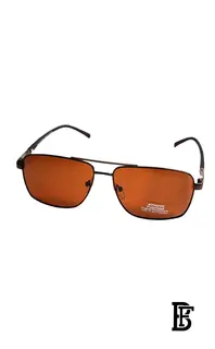 Men's Square Polarized Sunglasses, UV Protection, Model [S027]