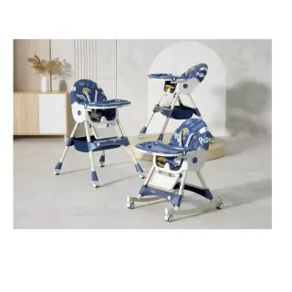 كرسي طعام كرسي طعام 8131a Graffiti Dark Blue