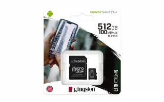 Kingston Memory Card 512GB, 512GB