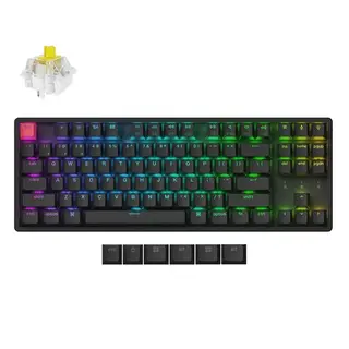Keychron K8 Kabellose Mechanische Tastatur Version 2, QWERTY US, K8X-J4, Banana