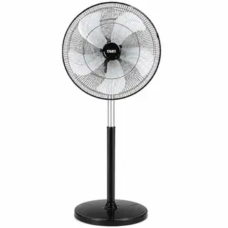 ATA Strong Stand Fan 20 Inch - 130 Watt - 5 Blades - 5 Speeds - Black - STR20
