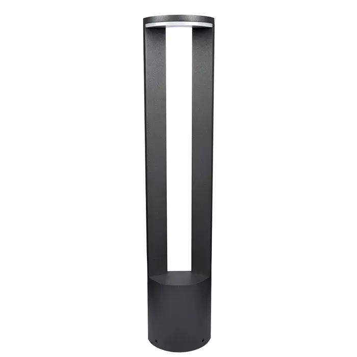 بولارد BLD 95 -الومنيوم مسبوك مدهون الكتروستاتيك 10وات-IP65-3000K ماركة صادق السويدي