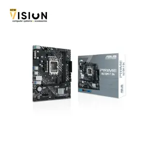 Intel® H610 (LGA 1700) micro-ATX motherboard with DDR4, PCIe 4.0, M.2 slot, Realtek 1 Gb Ethernet, D-Sub, USB 3.2 Gen 1 ports, SATA 6 Gbps