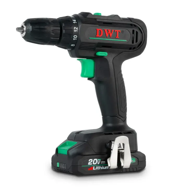 شنيور بطارية 20 فولت 2 أمبير 2 بطارية ABSP-20 NF DWT