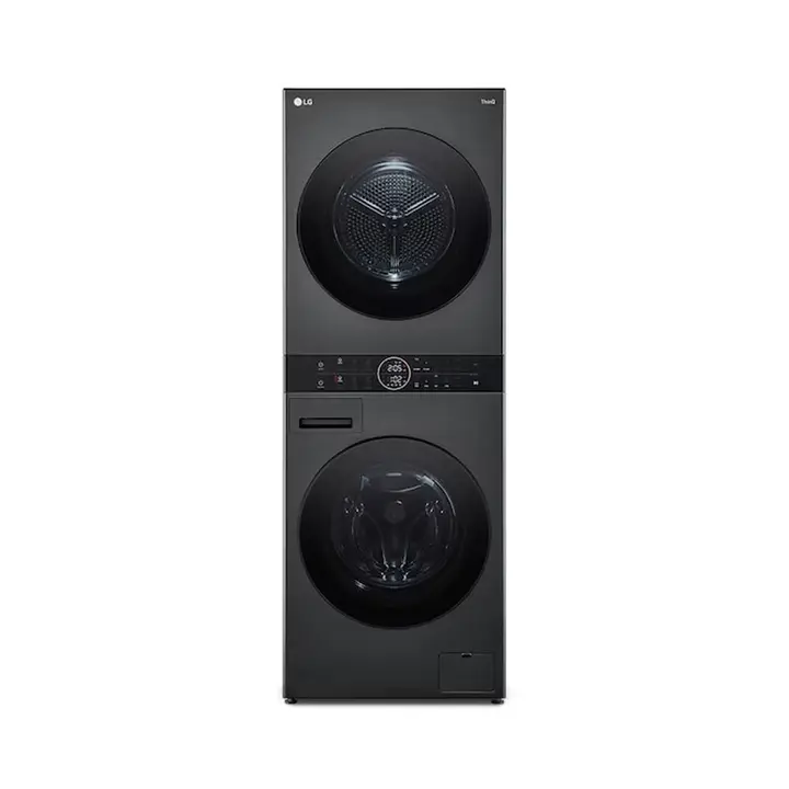 LG Wash Tower Turbo Wash 13kg Washing Machine Front Loading - With 10kg Dryer - Black - FWT1310PB1