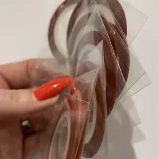 Decore Ribbon Glossy Purple