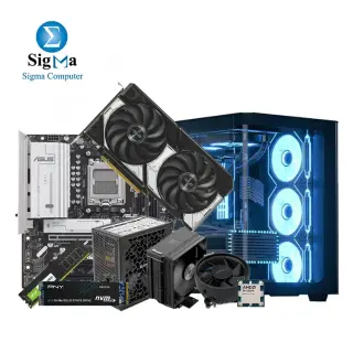 Fighter B67 - AMD Ryzen 5 8400F Tray+Fan - ASUS PRIME B840M-A WIFI - Acer UD200 DDR5 16GB 4800MHz - ASUS Dual GeForce RTX 5060 8GB GDDR7 - PNY CS2230 500GB M.2 - AEROCOOL P500C Black Case with AERO BRONE 750W PSU - Ocypus Iota A40 Black