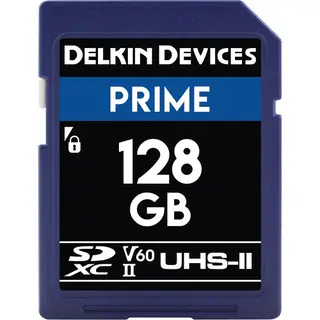 Delkin Devices 128GB PRIME UHS-II SDXC Memory Card