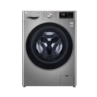 LG Washing Machine 8kg 1400 Rpm 6 Motions Steam - Silver, F4R5TYG2T