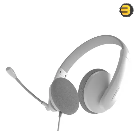 Meetion HP003 Dual-Ear Headset White