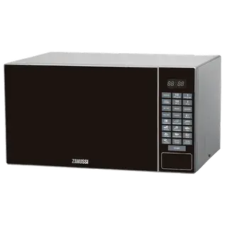 Zanussi Microwave Oven With Grill 30 Liter Silver