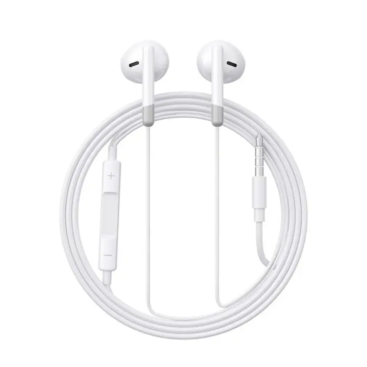 Joyroom Wired Earphones - White - Jr-Ew01