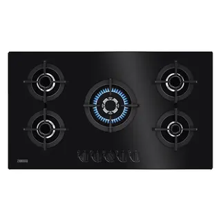 Zanussi Built-in Gas Hob 5 Burners 90 cm Black