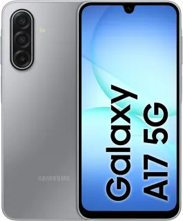 Samsung Galaxy A17 5G Android Smartphone, 256GB Storage, 8GB RAM, 6.7″ Super AMOLED Display, 50MP OIS Camera, Gray