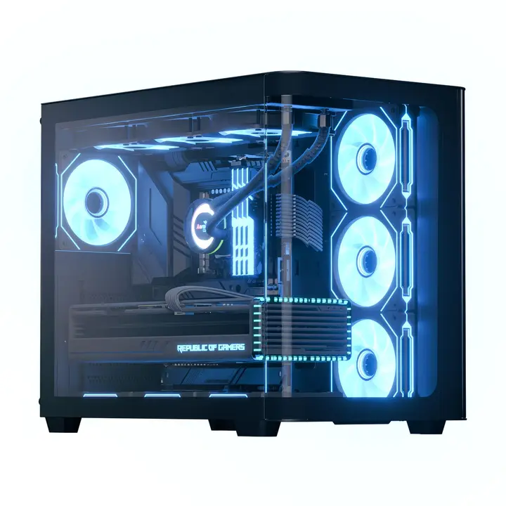 AeroCool P500C 4 ARGB Fans Mid-Tower Black Case