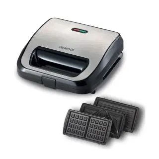 Kenwood Sandwich Maker 3*1 Waffle SMM02 Black