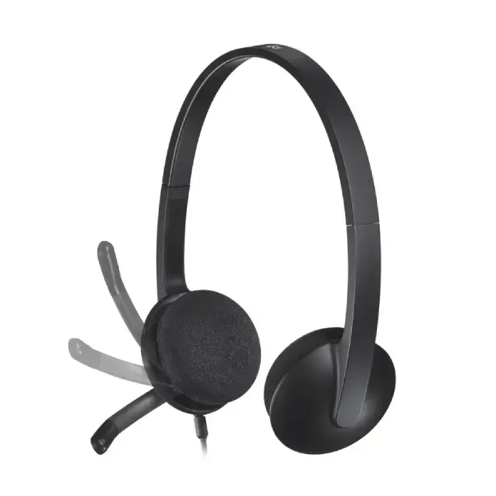 Logitech H340 USB Computer Headset With digital audio, 981-000475