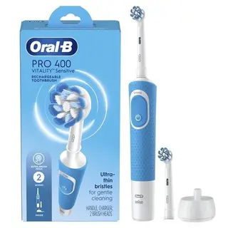 Oral-B 80818655 Vitality PRO 400 Sensitive Electric Rechargeable Toothbrush
