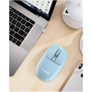 Forev FV-198 2.4GHZ HighEnd Wireless Mouse With USB Nano Receiver Charming design (Blue)