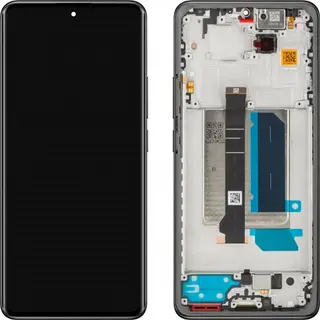 Original Xiaomi Redmi Note 14 Pro Plus 5G Display Bildschirm Rahmen Schwarz