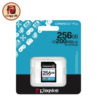 Kingston Canvas Go! Plus 256GB SDXC UHS-I Memory Card (SDG4/256GB)