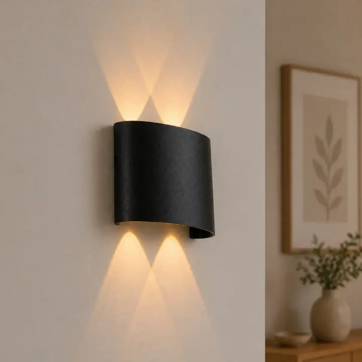 أبليك حائط LED مودرن 4 لمبات |إضاءة أنيقة للمداخل والممرات