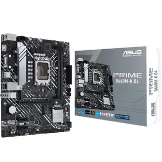 مازر بورد أسوس Prime B660M-K D4 سوكيت معالج LGA 1700