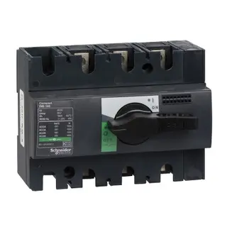 Schneider 28912 | switch disconnector, Compact INS160 , 160 A, standard version with black rotary handle, 3 poles