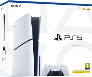 SONY Playstation 5 Console PS5 Standard Edition Slim 1TB UK - White (CFI-2116)