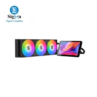 Xigmatek Connect Pro 360 Argb 7 Inch Magnetic LCD Aio Liquid Cpu Cooler