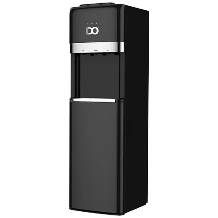 أي دو مبرد مياه 3 حنفية تحميل سفلي، أسود/فضي, WD300BL-BK