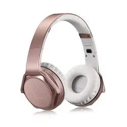 sodo MH3 2-in-1 Wireless Bluetooth On-Ear Headphones with Speaker with NFC technology-gold