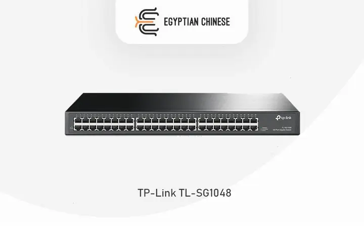 TP-Link TL-SG1048 48-Port Gigabit Switch, سويتش 48 بورت جيجابت Rackmount