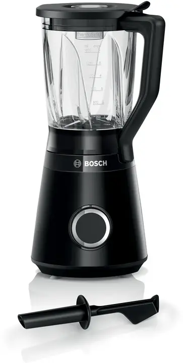 خلاط بوش 1200وات VitaPower زجاجي اسود MMB6172B