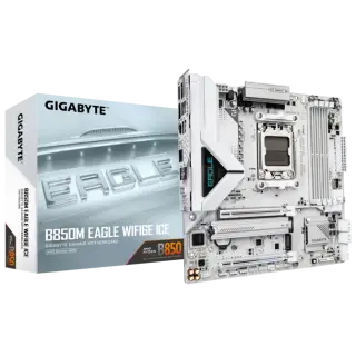 GIGABYTE B850M EAGLE WIFI6E ICE AM5 AMD Motherboard