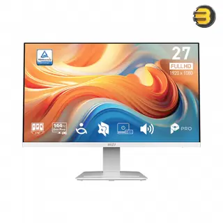 MSI PRO MP273W E14A 27" FHD Monitor, 144Hz & Ergonomic