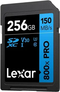 LEXAR MEMORY BLUE SERIOUS 256GB/150MBS