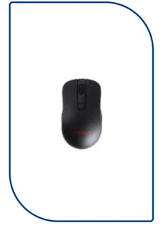 E-Train (MO500) Wireless Mouse 1200 DPI, Black