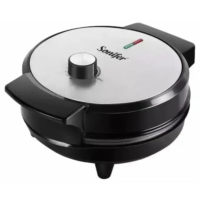 Sonifer Waffle Maker, 1000 Watt, Silver - SF-6084