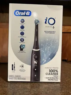Oral-B iO Series 6 Electric Toothbrush, Factory Sealed