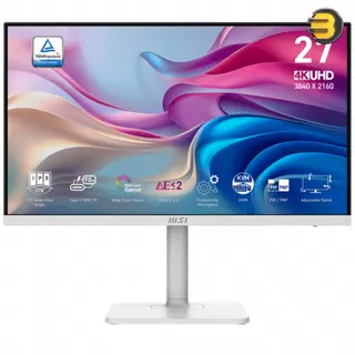 MSI Modern MD272UPHW 27″ 4K UHD USB-C HDR400 Monitor
