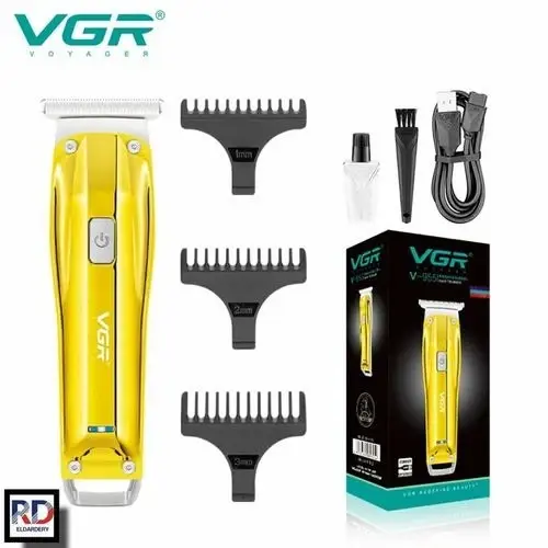 VGR VGR VGR ماكينة حلاقه الشعر الاحترافية القابلة لإعادة الشحن V-955