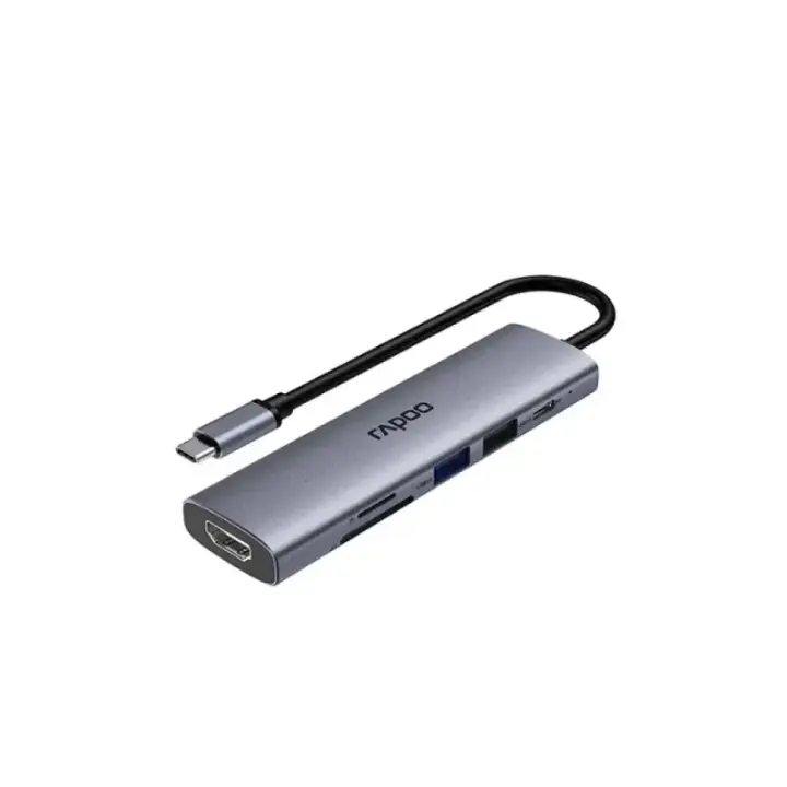 Rapoo USB-C Multi function Docking Station Silvery Grey XD61