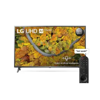 إل جي شاشة 50 بوصة إل إي دي الترا اتش دي 3840*2160 بيكسل سمارت TV 50UP7550PVG