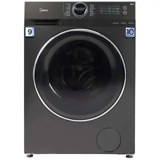 ميديا انفرتر غسالة 9 كجم 1400 دورة في الدقيقة تحميل أمامي رمادي MF200W90B-TTC