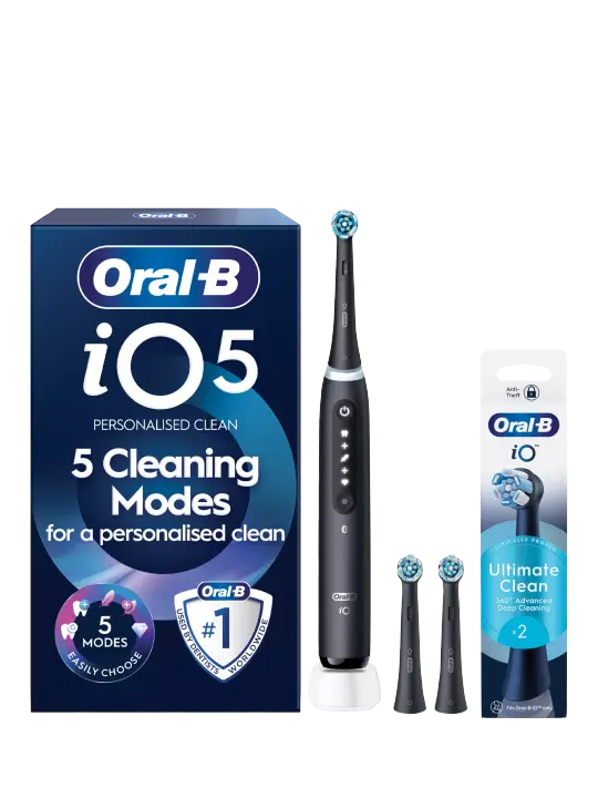 Oral-B iO5 Electric Toothbrush, Black